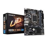 Gigabyte H610M K DDR4 Motherboard - Supports Intel Core 14th Gen CPUs, up to 3200MHz DDR4, 1xPCIe 3.0 M.2, GbE LAN, USB 3.2 Gen 1