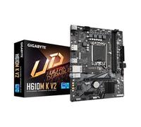 GIGABYTE H610M K V2 Motherboard - Intel Core 14th CPUs, up to 5600MHz DDR5, 1xPCIe 3.0 M.2, 1GbE LAN, USB 3.2 Gen 1