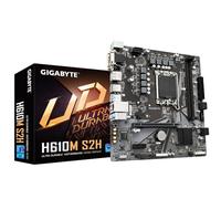 Gigabyte H610M S2H Motherboard - Supports Intel Core 14th CPUs, 6+1+1 Hybrid Digital VRM, up to 5600MHz DDR4 (OC), 1xPCIe 3.0 M.2, GbE LAN, USB 3.2 Gen 1
