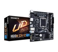 Gigabyte H610M S2H V2 Motherboard - Supports Intel Core 14th CPUs, 4+1+1 Hybrid Phases Digital VRM, up to 5600MHz DDR5, 1xPCIe 3.0 M.2, GbE LAN, USB 3