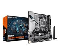 GIGABYTE H810M GAMING WIFI6 GEN5 Motherboard - Intel Core Ultra (Series 2) CPUs, 4+1+2 Phases VRM, up to 6400MHz DDR5, 1xPCIe 4.0 M.2, WIFI 6, 2.5GbE LAN, USB 3.2 Gen 1