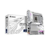 GIGABYTE Z890 AORUS ELITE WIFI7 ICE Motherboard - Supports Intel Core Ultra (Series 2) CPUs, 16+1+2 phases VRM, up to 8800MHz DDR5 (OC), 1xPCIe 5.0 + 3xPCIe 4.0, Wi-Fi 7, 2.5GbE LAN, Thunderbolt 4