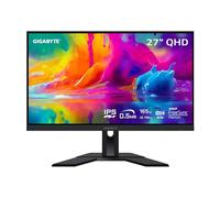 Gigabyte M27Q 27" 170Hz 1440P -KVM Gaming Monitor, 2560 x 1440 SS IPS Display, 0.5ms (MPRT) Response Time, 92% DCI-P3, HDR Ready, FreeSync Premium, 1x Display Port 1.2, 2x HDMI 2.0, 2x USB 3.0