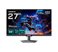 GIGABYTE M27UP 27” 4K UHD Gaming Monitor - Dual Mode (4K 160Hz or FHD 320Hz), 3840 x 2160, 1ms, 350 cd/m², FreeSync Premium Pro, DisplayHDR400, HDMI 2.1, Displayport 1.4