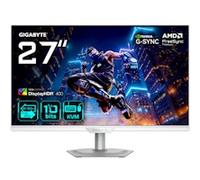 GIGABYTE M27UP ICE 27" Dual Mode (4K 160Hz or FHD 320Hz) SS IPS 1ms FreeSync HDMI 2.1 KVM Widescreen Gaming Monitor