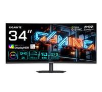 GIGABYTE MO34WQC36 OLED 34” 2K QHD 360Hz 0.03ms FreeSync/G-SYNC Curved Ultrawide Gaming Monitor