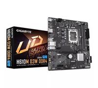 Gigabyte Motherboard H610 LGA1700 mATX DDR4 1x M.2 1G LAN H610M D3W DDR4