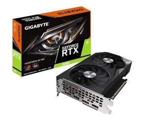 Gigabyte NVIDIA GeForce RTX 3060 WINDFORCE OC V2 Graphics Card - 12GB GDDR6, 192-bit, PCI-E 4.0, 1792MHz Core Clock, 2x DP 1.4, 2 x HDMI 2.1, NVIDIA Ampere - GV-N3060WF2OC-12GD
