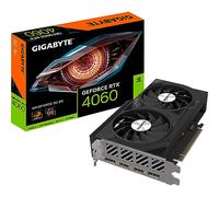 Gigabyte NVIDIA GeForce RTX 4060 WINDFORCE OC Graphics Card - 8GB GDDR6, 128-bit, PCI-E 4.0, 2475MHz Core Clock, 2x DP 1.4, 2x HDMI 2.1a, NVIDIA DLSS 3 - GV-N4060WF2OC-8GD