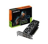 Gigabyte GeForce RTX 5050 OC Low Profile 8G Graphics Card - 8GB GDDR6, 128bit, PCI-E 5.0, 2587MHz Core Clock, 2 x DP, 2 x HDMI, NVIDIA DLSS 4, GV-N5050OC-8GL