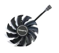 Gigabyte RTX 2060 2070 2080 Ti GAMING SUPER WINDFORCE Series Replacement Fan for Gigabyte Graphics Cards, 82mm, 4-Pin Graphics Card Cooler, VGA Card Replacement GPU Fan (Fan B (4-Pin) Clockwise)