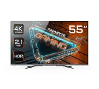 GIGABYTE S55U 55" UHD Gaming Monitor - 3840 x 2160, 120Hz, 2ms, 500 cd/m², FreeSync Premium, HDR Ready, HDMI 2.1