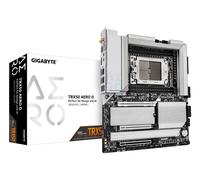 GIGABYTE TRX50 AERO D Motherboard - Supports AMD Ryzen Threadripper 9000 Series CPUs, 16+8+4 Phases Digital VRM, up to 7800MHz DDR5 (OC), 3xPCIe 5.0 + 1xPCIe 4.0 M.2, Wi-Fi 7, 10GbE LAN, USB4