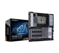 GIGABYTE TRX50 AI TOPMotherboard - Supports AMD Ryzen PRO 7000 CPUs, 16+8+4 Phases Digital VRM, up to 5200MHz DDR5 (OC), 4xPCIe 5.0 + 4xPCIe 4.0 M.2, Wi-Fi 7, 10GbE LAN, USB 3.2 Gen 2x2