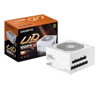 GIGABYTE UD1000GM PG5 V2 ICE Power Supply Unit- PCIe Gen 5.1, 80 PLUS Gold, Fully Modular Design, 120mm Fan, ATX 3.1 compatible, EU Plug