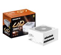 GIGABYTE UD750GM PG5 V2 ICE Power Supply Unit- PCIe Gen 5.1, 80 PLUS Gold, Fully Modular Design, 120mm Fan, ATX 3.1 compatible, UK Plug