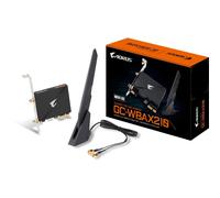 Gigabyte WiFi 6E GC-WBAX210 (2x2 802.11ax/ Tri-Band WiFi/Bluetooth 5.2/ PCIe Expansion Card)