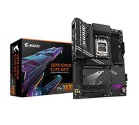 GIGABYTE X870 AORUS ELITE WIFI7 Motherboard - Supports AMD Ryzen 9000 CPUs, 16+2+2 phases VRM, up to 8000MHz DDR5 (OC), 3xPCIe 5.0 + 1xPCIe 4.0, Wi-Fi 7, 2.5GbE LAN, USB 4