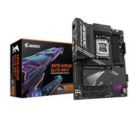 GIGABYTE X870 AORUS ELITE WIFI7 Motherboard - Supports AMD Ryzen 9000 CPUs, 16+2+2 phases VRM, up to 8000MHz DDR5 (OC), 3xPCIe 5.0 + 1xPCIe 4.0, Wi-Fi 7, 2.5GbE LAN, USB 4