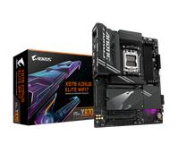 GIGABYTE X870 AORUS ELITE WIFI7 Motherboard - Supports AMD Ryzen 9000 CPUs, 16+2+2 phases VRM, up to 8000MHz DDR5 (OC), 3xPCIe 5.0 + 1xPCIe 4.0, Wi-Fi 7, 2.5GbE LAN, USB 4