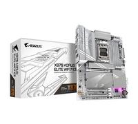 GIGABYTE X870 AORUS ELITE WIFI7 ICE Motherboard - Supports AMD Ryzen 9000 CPUs, 16+2+2 Phases Digital VRM, up to 8200MHz DDR5 (OC), 3xPCIe 5.0 + 1xPCIe 4.0, Wi-Fi 7, 2.5GbE LAN, USB 4