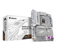 GIGABYTE X870 AORUS ELITE WIFI7 ICE Motherboard - Supports AMD Ryzen 9000 CPUs, 16+2+2 Phases Digital VRM, up to 8200MHz DDR5 (OC), 3xPCIe 5.0 + 1xPCIe 4.0, Wi-Fi 7, 2.5GbE LAN, USB 4