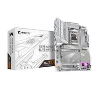 GIGABYTE X870 AORUS ELITE WIFI7 ICE Motherboard - Supports AMD Ryzen 9000 CPUs, 16+2+2 Phases Digital VRM, up to 8200MHz DDR5 (OC), 3xPCIe 5.0 + 1xPCIe 4.0, Wi-Fi 7, 2.5GbE LAN, USB 4