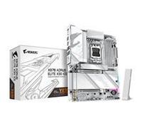 Gigabyte X870 AORUS ELITE X3D ICE AMD AM5 Socket Motherboard, ATX, 4x DDR5 Slots, 4x M.2 Socket, 5GbE LAN, Wi-Fi 7