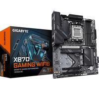 GIGABYTE X870 GAMING WIFI6 Motherboard - Supports AMD Ryzen 9000 CPUs, 8+2+2 phases VRM, up to 8000MHz DDR5 (OC), 1xPCIe 5.0 + 2xPCIe 4.0, Wi-Fi 6, 2.5GbE LAN, USB 4