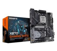 GIGABYTE X870 GAMING WIFI6 Motherboard - Supports AMD Ryzen 9000 CPUs, 8+2+2 phases VRM, up to 8000MHz DDR5 (OC), 1xPCIe 5.0 + 2xPCIe 4.0, Wi-Fi 6, 2.5GbE LAN, USB 4