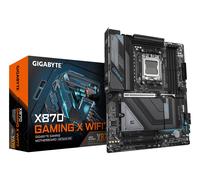 GIGABYTE X870 GAMING X WIFI7 Motherboard - Supports AMD Ryzen 9000 CPUs, 16+2+2 phases VRM, up to 8000MHz DDR5 (OC), 1xPCIe 5.0 + 2xPCIe 4.0, Wi-Fi 7, 2.5GbE LAN, USB 4