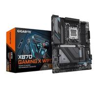 GIGABYTE X870 GAMING X WIFI7 Motherboard - Supports AMD Ryzen 9000 CPUs, 16+2+2 phases VRM, up to 8000MHz DDR5 (OC), 1xPCIe 5.0 + 2xPCIe 4.0, Wi-Fi 7, 2.5GbE LAN, USB 4