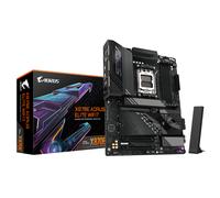 GIGABYTE X870E AORUS ELITE WIFI7 Motherboard - Supports AMD Ryzen 9000 CPUs, 16+2+2 Phases Digital VRM, up to 8000Hz DDR5 (OC), 3xPCIe 5.0 + 1xPCIe 4.0, Wi-Fi 7, 2.5GbE LAN, USB 4