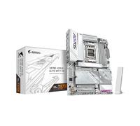 GIGABYTE X870E AORUS Elite WIFI7 ICE AMD AM5 LGA 1718 Motherboard, ATX, DDR5, 4X M.2, PCIe 5.0, USB4, WIFI7, 2.5GbE LAN, EZ-Latch, 5-Year Warranty