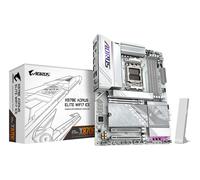 GIGABYTE X870E AORUS ELITE WIFI7 ICE Motherboard - Supports AMD Ryzen 9000 CPUs, 16+2+2 Phases Digital VRM, up to 8200Hz DDR5 (OC), 3xPCIe 5.0 + 1xPCIe 4.0, Wi-Fi 7, 2.5GbE LAN, USB 4