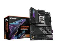 GIGABYTE X870E AORUS ELITE WIFI7 Motherboard - Supports AMD Ryzen 9000 CPUs, 16+2+2 Phases Digital VRM, up to 8000Hz DDR5 (OC), 3xPCIe 5.0 + 1xPCIe 4.0, Wi-Fi 7, 2.5GbE LAN, USB 4