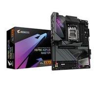 Gigabyte X870E AORUS MASTER AMD AM5 Socket Motherboard, ATX, 4x DDR5 Slots, 4x M.2 Sockets, Fitted I/O Shield, 5GbE LAN, Wi-Fi 7
