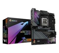 GIGABYTE X870E AORUS MASTER Motherboard - Supports AMD Ryzen 9000 CPUs, 16+2+2 Phases Digital VRM, up to 8600MHz DDR5 (OC), 3xPCIe 5.0 + 1xPCIe 4.0, Wi-Fi 7, 5GbE LAN, USB 4