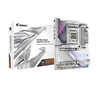GIGABYTE X870E AORUS MASTER X3D ICE Motherboard - Supports AMD Ryzen 9000 CPUs, 18+2+2 Phases Digital VRM, up to 9000Hz DDR5 (OC), 2xPCIe 5.0 + 3xPCI