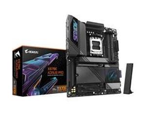 Gigabyte X870E AORUS PRO AMD AM5 Socket Motherboard, ATX, 4x DDR5 Slots, 4x M.2 Sockets, Fitted I/O Shield, 2.5GbE LAN, Wi-Fi 7