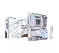 GIGABYTE X870E AORUS PRO X3D ICE Motherboard - Supports AMD Ryzen 9000 CPUs, 18+2+2 Phases Digital VRM, up to 9000Hz DDR5 (OC), 2xPCIe 5.0 + 2xPCIe 4.0, Wi-Fi 7, 5GbE LAN, USB 4