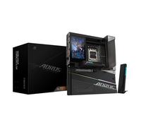 GIGABYTE X870E AORUS XTREME X3D AI TOP Motherboard - Supports AMD Ryzen 9000 Series CPUs, 24+2+2 phases VRM, up to 9000MHz DDR5 (OC), 2xPCIe 5.0 M.2 + 3xPCIe 4.0 M.2, WI-FI 7, 10GbE LAN, USB 4