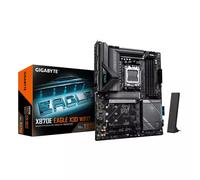GIGABYTE X870E EAGLE X3D WIFI7 Motherboard - Supports AMD Ryzen 9000 CPUs, 14+2+2 Phases Digital VRM, up to 9000Hz DDR5 (OC), 1xPCIe 5.0 + 3xPCIe 4.0, Wi-Fi 7, 5GbE LAN, USB 4