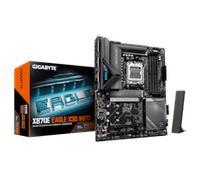 GIGABYTE X870E EAGLE X3D WIFI7 Motherboard - Supports AMD Ryzen 9000 CPUs, 14+2+2 Phases Digital VRM, up to 9000Hz DDR5 (OC), 1xPCIe 5.0 + 3xPCIe 4.0, Wi-Fi 7, 5GbE LAN, USB 4