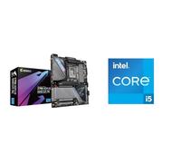 Gigabyte Z790 AORUS MASTER X Motherboard + Intel Core i5-12600K 12th Generation Desktop Processor (Base Clock: 3.7GHz Tuboboost: 4.9GHz, 6 cores and DDR5 up to 128GB) BX8071512600K, Black