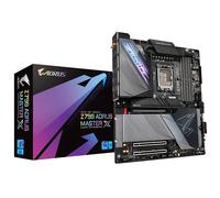 GIGABYTE Z790 AORUS MASTER X Motherboard- Supports Intel 13th Gen CPUs, 20+1+2 phases VRM, up to 8266MHz DDR5 (OC), 1x PCIe 5.0 + 4x PCIe 4.0 M2, 10GbE LAN, Wi-Fi 7, USB 3.2 Gen 2x2