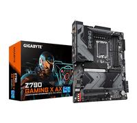 Gigabyte Z790 GAMING X AX Motherboard - Supports Intel Core 14th CPUs, 16*+1+2 Phases Digital VRM, up to 7600MHz DDR5, 4xPCIe 4.0 M.2, Wi-Fi 6E, 2.5GbE LAN, USB 3.2 Gen 2