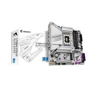 GIGABYTE Z790M AORUS Elite AX ICE Motherboard DDR5, M.2, PCIe 5.0, USB 3.2 Gen2X2 Type-C, Wi-Fi 6E, 2.5GbE LAN, Q-Flash Plus, EZ-Latch Plus
