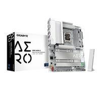 GIGABYTE Z890 AERO G Motherboard - Supports Intel Core Ultra (Series 2) CPUs, 16+1+2 phases VRM, up to 8800MHz DDR5 (OC), 1xPCIe 5.0 + 4xPCIe 4.0,Wi-Fi 7, 2.5GbE LAN, Thunderbolt 4