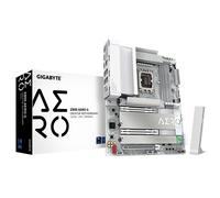 GIGABYTE Z890 AERO G Motherboard - Supports Intel Core Ultra (Series 2) CPUs, 16+1+2 phases VRM, up to 8800MHz DDR5 (OC), 1xPCIe 5.0 + 4xPCIe 4.0,Wi-Fi 7, 2.5GbE LAN, Thunderbolt 4